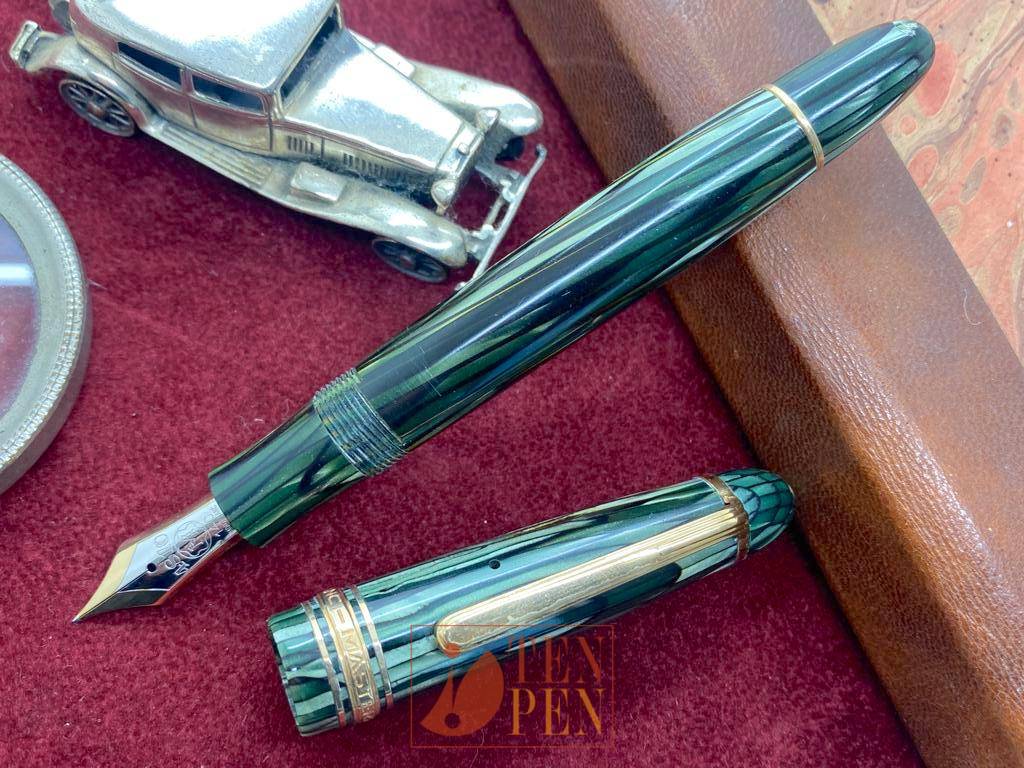 MONTBLANC 146 GREEN STRIATED - Fantastic color | Tenpen - By